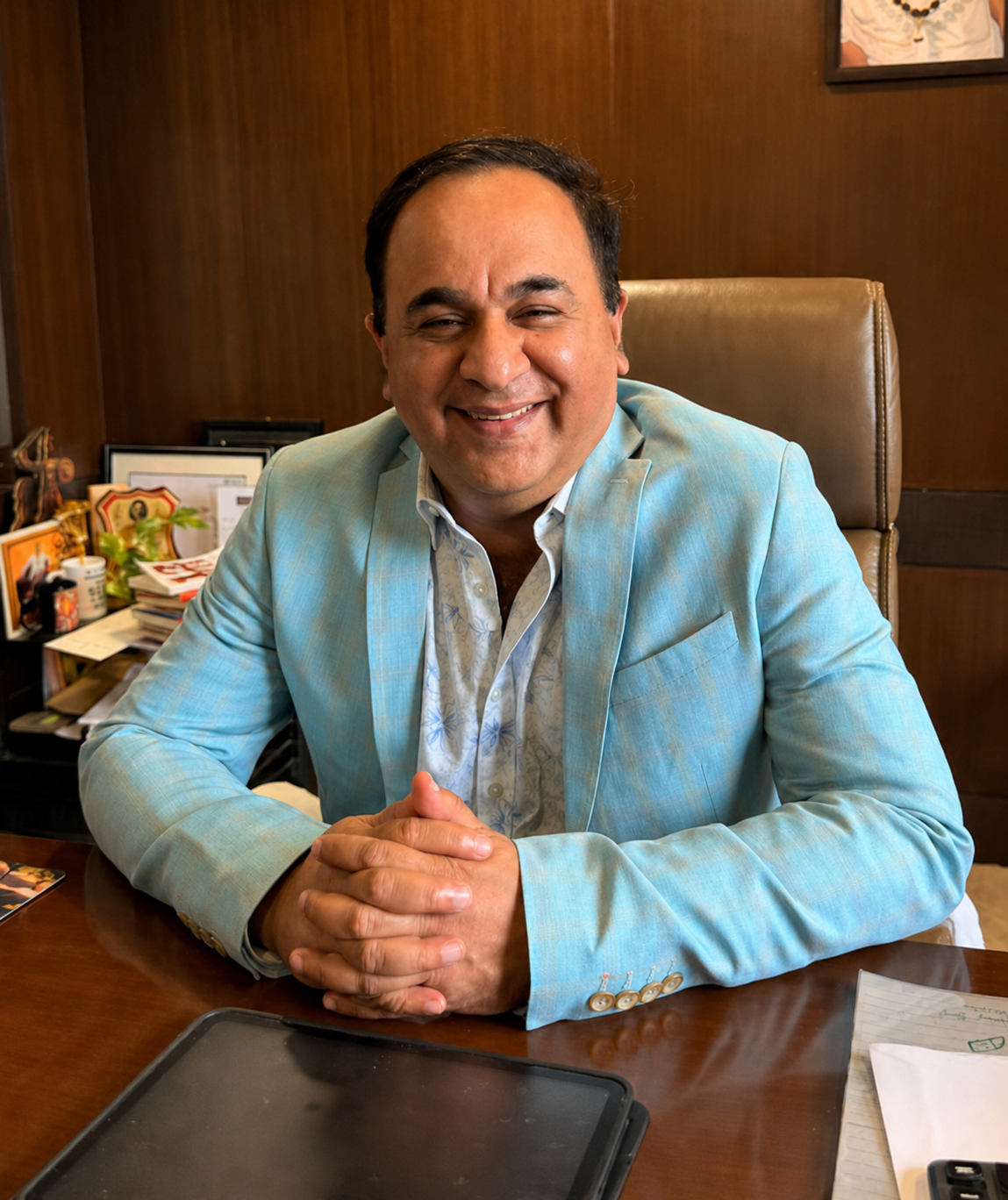 Mr. Sandeep Vijan, Founder and Chairman of Vijan Mahal