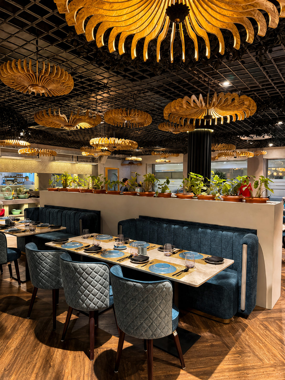 Fine dining restaurant at Vijan Mahal